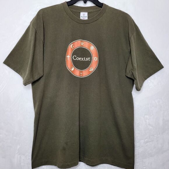 Vintage Other - Vintage 90s Coexist T Shirt Size XL